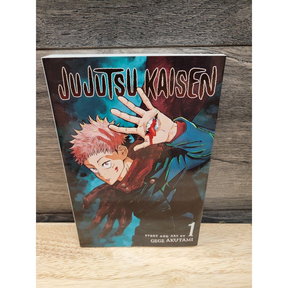 Jujutsu Kaisen Vol. 1 English Manga By Gege Akutami VIZ Shonen Jump VG
